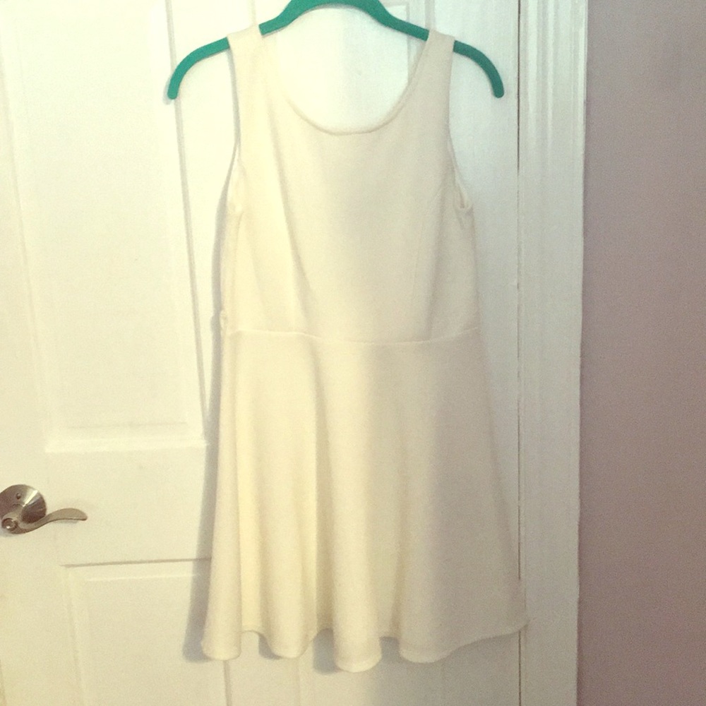 White Skater Dress
